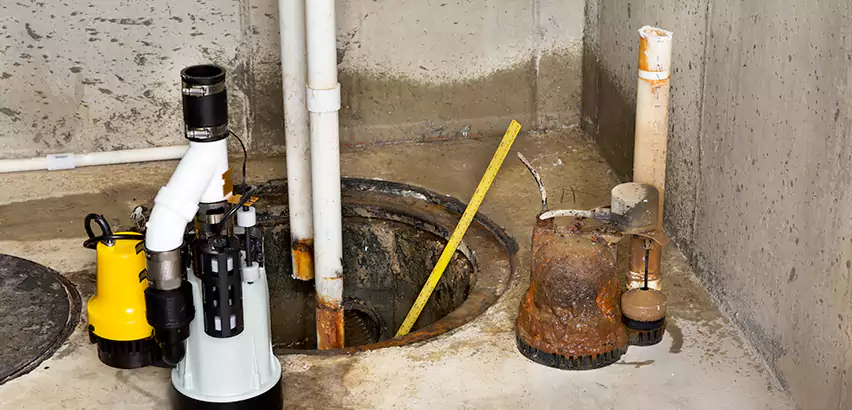 Installing Sump Pump in Finished Basement in Star, ID