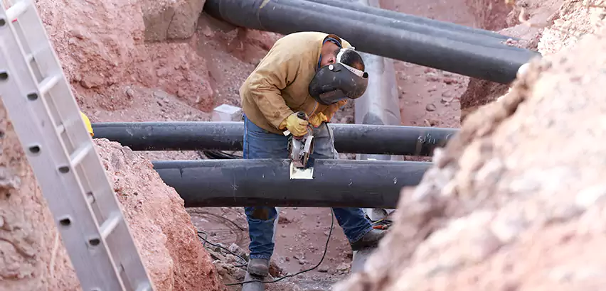 Cast Iron Sewer Pipe Replacement in Star